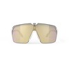 Rudy Project SPINSHIELD AIR Baltas MATTE - Multilaser Gold akiniai