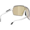 Rudy Project SPINSHIELD AIR Baltas MATTE - Multilaser Gold akiniai