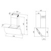 Hood AKPO WK-4 Clarus Eco 60 juodas