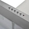 Gartraukis Akpo WK-4 Feniks Slim 60 INOX ECO Wall-mounted Nerūdijantis plienas