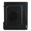 AKYGA Micro ATX Case AK35BK 2x USB 2.0 juodas be PSU