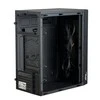AKYGA Micro ATX Case AK35BK 2x USB 2.0 juodas be PSU