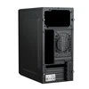 AKYGA Micro ATX Case AK35BK 2x USB 2.0 juodas be PSU