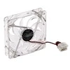 Akyga Oem Ventiliatorius 12V 120x120x25mm Molex - raudonas apšvietimas