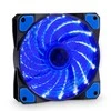Ventiliatorius Akyga AW-12C-BL 12V 120x120x25mm Molex - mėlynas