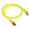 Patch-cord F/UTP kat.6 PVC 3.0m geltona ALANTEC