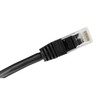 Patch-cord U/UTP kat.6A LSOH 0,25m juoda ALANTEC