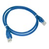 Patch-cord U/UTP kat.6A LSOH 1.0m mėlyna ALANTEC