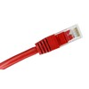 Patch-cord U/UTP kat.6 PVC 5.0m raudona ALANTEC