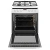 Amica 618GE3.39HZpTaDpNA(W) Atskirai pastatoma viryklė dujinė Baltas A