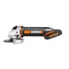 Kampinis šlifuoklis Worx WX803; 20 V; 1x4,0 Ah akum.