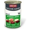 Animoda Šunų Maistas - Animonda GranCarno Suaugusiųjų Kiaulienos, Elnienos Ir Obuolių 400g