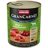 Animonda Grancarno adult 800g suaugusių šunų konservai su jautiena ir ančių širdelėmis MR