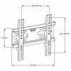 Laikiklis ART RAMT AR-44 Holder AR-44 14-42 for LCD/LED 35KG no adjustment 2.5cm distance from wall