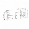 ART RAMT AR-82 ART laikiklis AR-82 prie televizoriaus LCD/LED 10-27 15KG kor. vertikalus/horizontalus 28cm