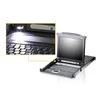 Aten | 8 prievadų PS/2-USB VGA 17" LCD KVM jungiklis su Daisy-Chain prievadu ir USB periferiniu palaikymu | CL5708M