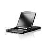 Aten | PS/2-USB VGA Dual Rail 19" LCD Console with USB Peripheral Support | CL5800N