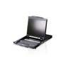 Aten | 8-Port PS/2-USB VGA Dual Rail 19" LCD KVM Switch with Daisy-Chain Port and USB Peripheral Support | CL5808N