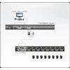 ATEN CL6700MW-ATA-AG ATEN KVM Console LCD 17,3 + klaviatūra + jutiklinė dalis 19 1U (USB / DVI / VGA / HDMI)