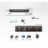 ATEN CS1792-AT-G ATEN CS1792 2 prievadų HDMI USB 2.0 KVMP jungiklis, 2x HDMI kabeliai, 2 prievadų šakotuvas, HD garsas