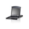 Aten | 16 prievadų Cat 5 dviejų bėgelių 17" LCD KVM komutatorius su Daisy Chain prievadu | KL1516AM-AXA-AG | 1 x USB A tipo lizdas