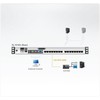 Aten | 16 prievadų Cat 5 dviejų bėgelių 17" LCD KVM komutatorius su Daisy Chain prievadu | KL1516AM-AXA-AG | 1 x USB A tipo lizdas