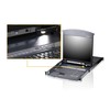 Aten | 16 prievadų Cat 5 dviejų bėgelių 19" LCD KVM komutatorius su Daisy Chain prievadu | KL1516AN-AXA-AG | 1 x USB A tipo lizdas