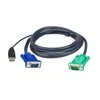 ATEN 2L-5203U ATEN KVM kabelis (HD15-SVGA, USB, USB) - 3m