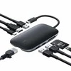 AUKEY CB-C71 interface hub 5000 Mbit/s Juodas