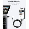 USB Kabelis - AUKEY CB-CL03 2m Lightning USB C 480Mbit/s Juodas