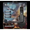 Ausinės Defender Warhead G-160 Juodai-raudona
