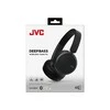 JVC, HA-S36W-BU, juodos sp. dinaminės ausinės, mikrofonas