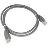 Patch-cord U/UTP kat.6A LSOH 0.25m pilka ALANTEC