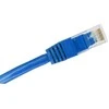 Patch-cord U/UTP kat.6 PVC 0.5m mėlyna ALANTEC