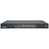 Šakotuvas Valdomas L2 komutatorius (jungiklis) 16 RJ45 PoE+ 1 Gb/s prievadų + 2 SFP Uplink 1 Gb/s prievadai (galios sąnaudos 150 W) + 1 RJ45 konsolės prievadas AVIZIO