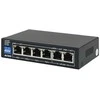 Šakotuvas AVIZIO komutatorius 4x RJ45 PoE 1Gb/s + 2x RJ45 Uplink 1Gb/s