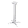 Avtek EasyMount plieno lubinis laikiklis iki 10 kg, Atstumas 43-65 cm, Pakrypimas +/-15°, šonas +/- 22,5°, sl.:baltas