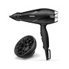 BABYLISS Plaukų džiovintuvas 6713DE 2200 W, Number of temperature settings 2, Ionic function, Diffuser nozzle, Juodas