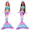 Šviečianti Barbė undinėlė Mattel Barbie Dreamtopia (HDJ36)