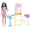 Barbie Mattel Barbė kapitonė atliko pirmąjį ausų pradurimo darbą