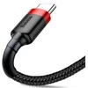 Baseus Cafule USB cable 2 m USB A USB C Juodas, Raudona