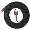 Baseus Cafule USB cable 2 m USB A USB C Juodas, Raudona