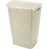 Plastikinė skalbinių dėžė CURVER MY STYLE, pieno sp., 60 x 43 x 33 cm, 55 L