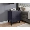 Cama Meble Naktinis Staliukas - Nova 44x40x52 Tamsiai Mėlynas Matinis