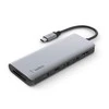 Belkin AVC009btSGY Hub USB 3.2 Gen 1 (3.1 Gen 1) Type-C Sidabrinis
