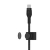 USB Kabelis - Belkin BOOST↑CHARGE PRO Flex 3 m USB 2.0 Juodas