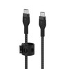 USB Kabelis - Belkin BOOST↑CHARGE PRO Flex 3 m USB 2.0 Juodas