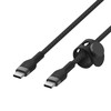 USB Kabelis - Belkin BOOST↑CHARGE PRO Flex 3 m USB 2.0 Juodas