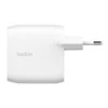 Belkin 60W, 2x USB-C PD PPS 30W, balta