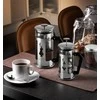 Arbatinukas - Bialetti 1 L Rankinis Vakuuminis, Juodas